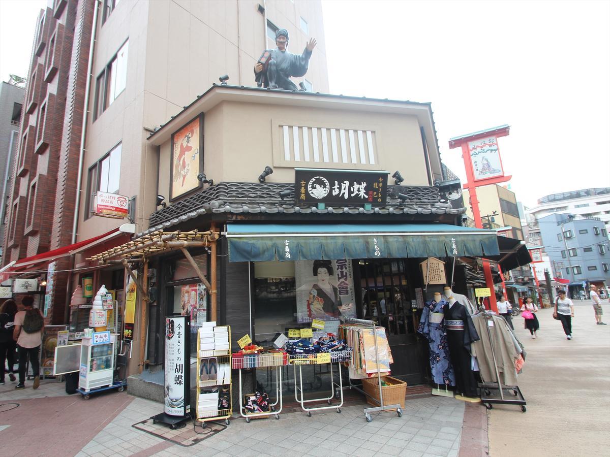 Apa Hotel Asakusa Kaminarimon Tokio Buitenkant foto