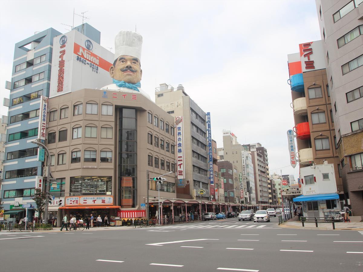 Apa Hotel Asakusa Kaminarimon Tokio Buitenkant foto