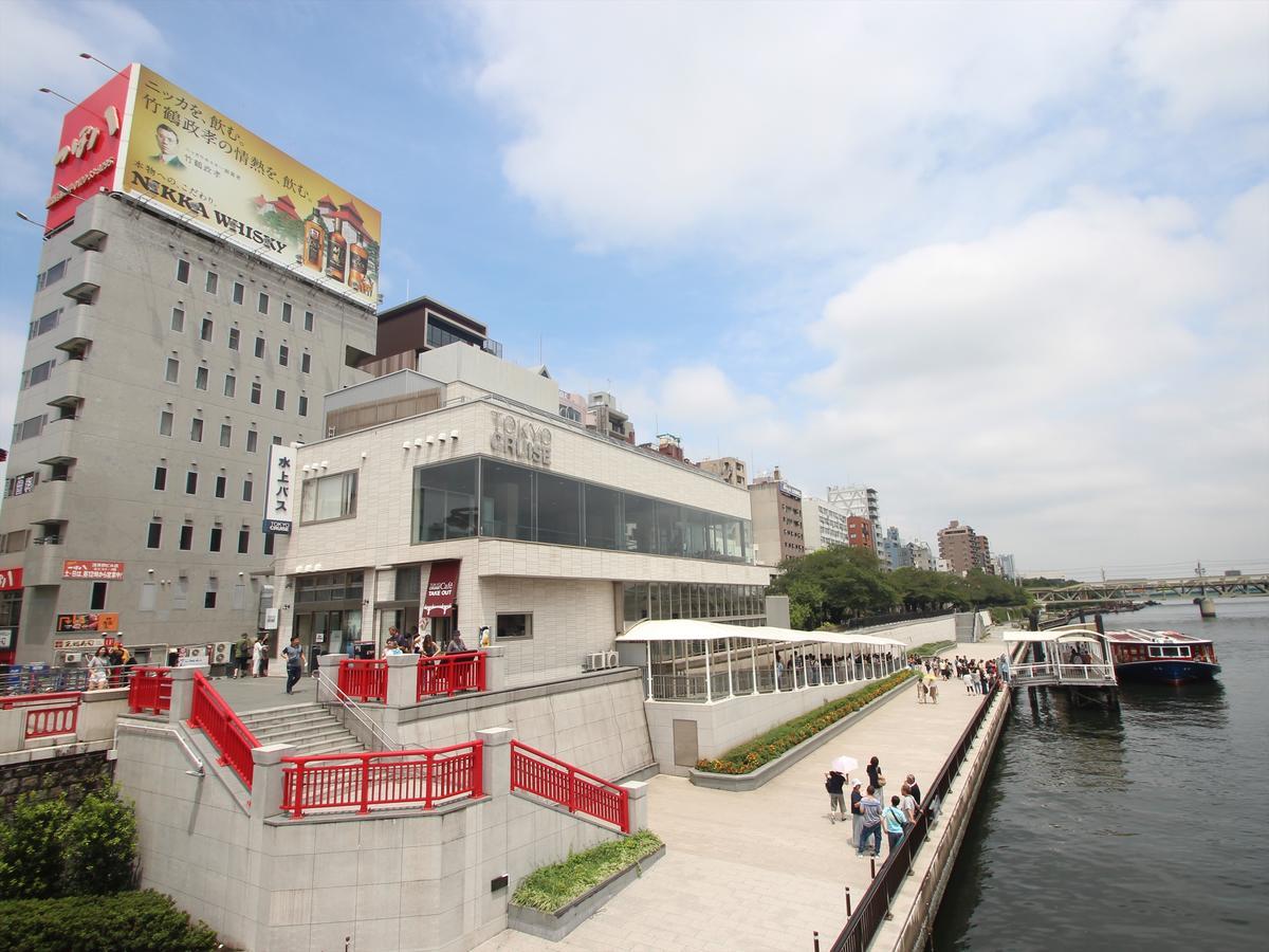 Apa Hotel Asakusa Kaminarimon Tokio Buitenkant foto