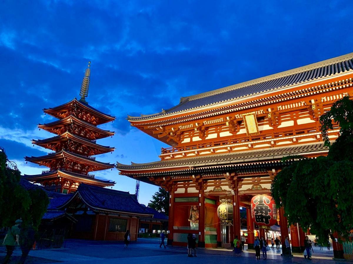 Apa Hotel Asakusa Kaminarimon Tokio Buitenkant foto