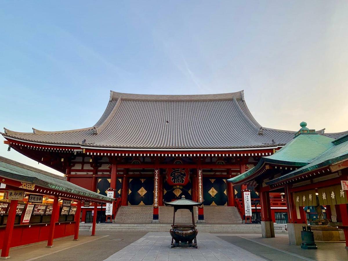 Apa Hotel Asakusa Kaminarimon Tokio Buitenkant foto