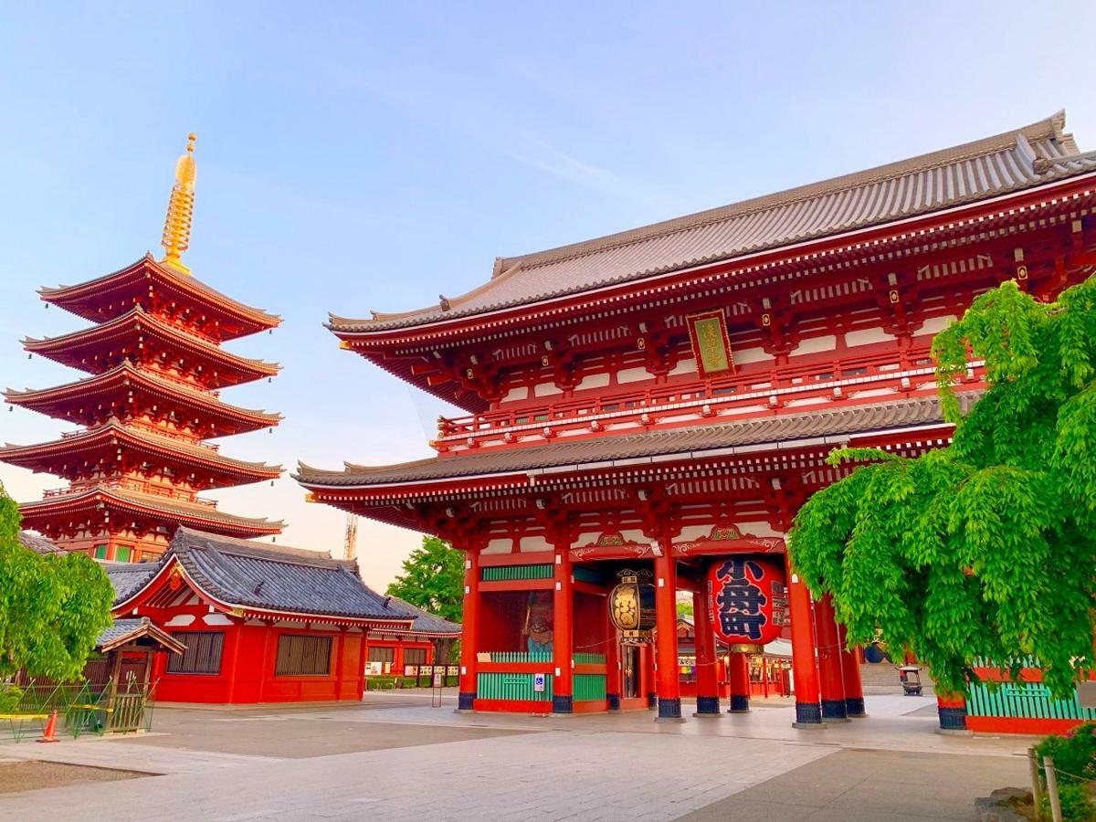 Apa Hotel Asakusa Kaminarimon Tokio Buitenkant foto